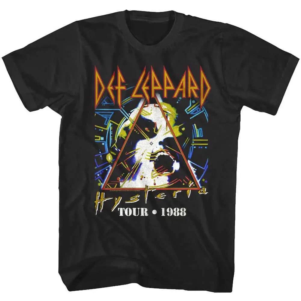 Def Leppard Hysteria Tour 88 Men s T Shirt S