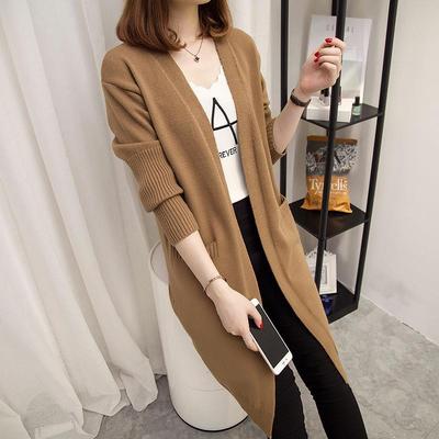 2024 Women's Knitted Cardigan: Loose, Lazy Style Sweater for Spring & Autumn