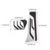 Car Pedal Cover for BMW X5 G05 X5M X7 G07 2019 -2023 2024 2025 LHD Accelerator Gas Brake Pedals Stainless Steel Pad Accessories