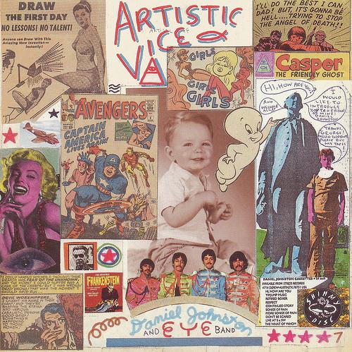 

CD DANIEL JOHNSTON - Artistic Vice SHIMMY048 Shimmy Disc 1991 US Rock Used