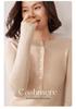 Lekasha Women's Round Neck Cashmere Sweater - New Spring/Autumn Knitted Pullover