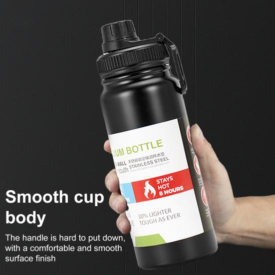 Vakuové termosky z nerezové oceli 304 Izolovaná láhev na vodu Bez BPA Vakuový pohár na sport, fitness, cestování