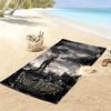 Name Custom Tomb Raider Print Beach Towel, Large Soft Quick Dry Towel for Beach Camping Swimming