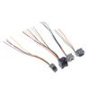 5PCS 616E 623k 616M 641D RJ11\RJ12\RJ45 Female Socket for Internet Phone With Cable 15cm