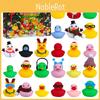 Funny 24 Days Christmas Countdown Calendar Blind Box Vinyl Duck Toy Set For Gift