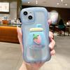 Apple 15 Mobile Phone Case for Women with High Value IPhone 14pro Beverage Stand Anti Fall Protection Case