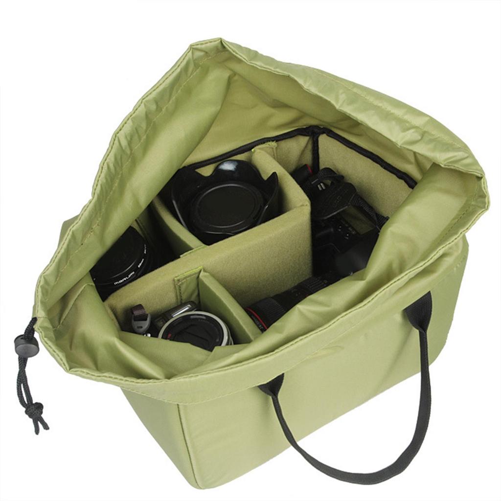 Camera Insert Bag Camera Inner Bag Convenient Drawstring Bag Outside Waterproof