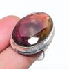 Natural Ammolite Gemstone Handmade 925 Sterling Silver Jewelry Ring Size 6 AR-17143