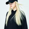 ATTENTIONROW FOR WOMEN 22FW01WY03 Initial Logo Embroidered Ball Cap (Black)