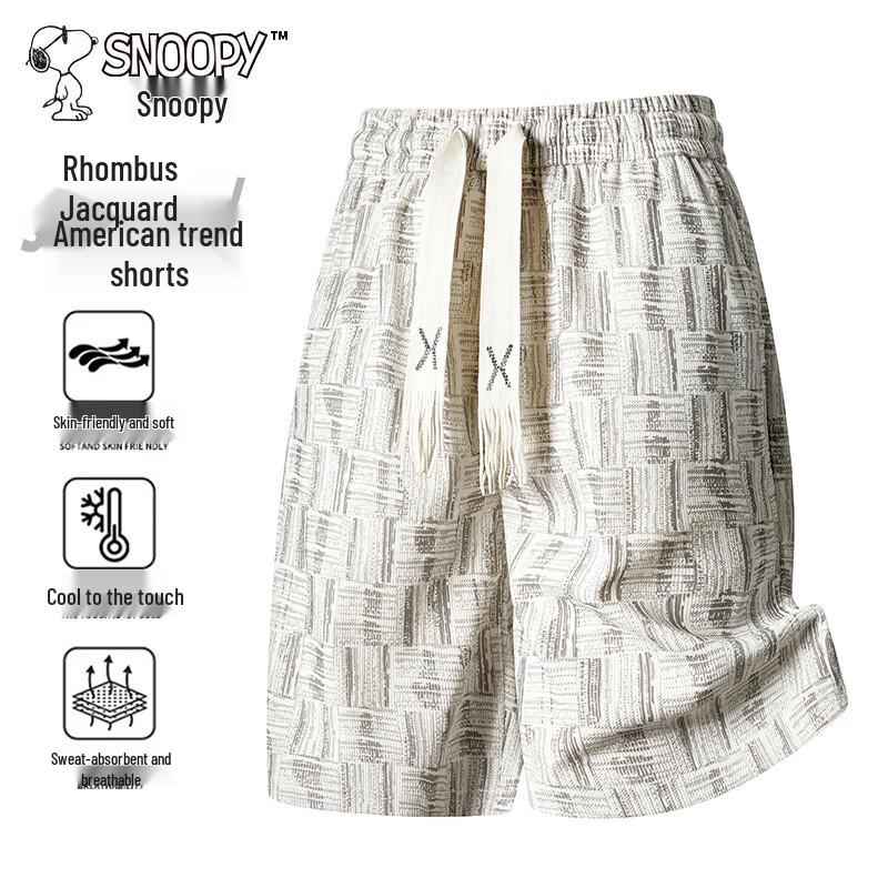 Snoopy Men s Casual Shorts 2XL