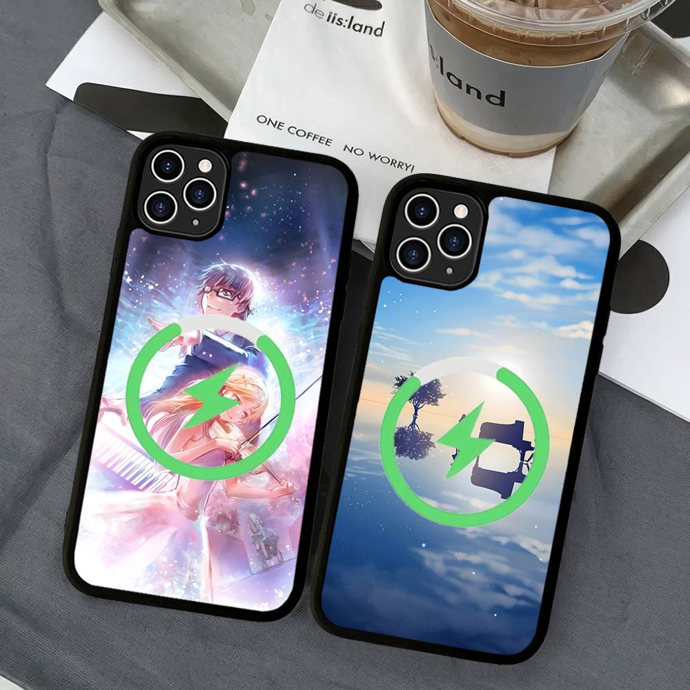 Your Lie In April For Magsafe Phone Case For IPhone 17 Air 16 15 14 13 12 11 Pro Max Plus Shockproof Cover