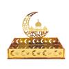 Eid Candy Tray Table Decoration Snack Dishes Box Islam Muslim Festival Party Supplies Ramadan Acrylic Holder Home Decor Supplies