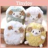 Adorable Fluffy Sheep Plush Keychain Cute Soft Stuffed Animal Bag Charm Toy