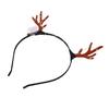 Christmas Headband Flashing LED Light Up Antler Tinsel Hair Hoop Halloween Holiday Headwear