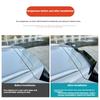 For Geely Galaxy E5 Car Rear Spoiler Sport Rs Style Roof Wing Drill Free Decorative Car Exterior Modification