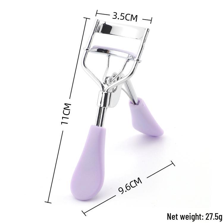 Duckbill Handle Wide-Angle Eyelash Curler - Portable Color Curling Tool