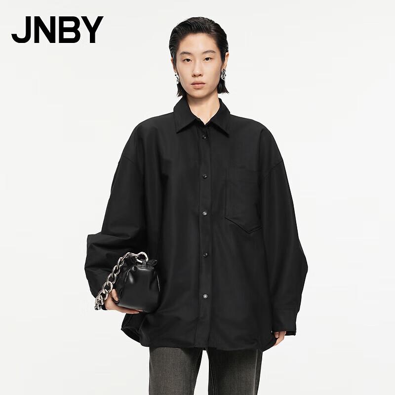 JNBY Women s Cotton Oversized Long Sleeve Shirt XS