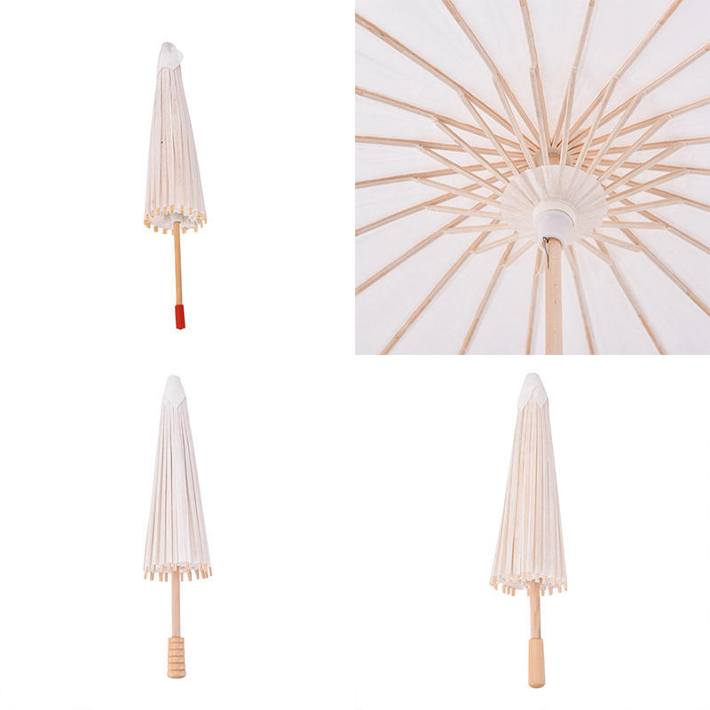 1 Pcs Paper Umbrella Kids Diy Accessory Chinese Traditional Craft Decoration