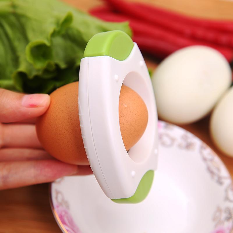 1Pcs Kitchen Egg Breaker Eggshell Cutter Practical Egg Topper Cutter Shell Opener Boiled Egg For Home Kitchen Cooking