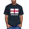Men's Casual Short Sleeve T Shirt Crew Neck Printed Graphic Tee Top England Flag Design Fashionable Fit