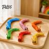 3D-gedrucktes Raupen-Spielzeug Fidget Toy, Bewegliche Gelenke Flexible Gelenkige Figur, Stressabbau Artikuliert für Schreibtischdekoration Realistisch