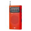 Portable Retro Radio AM FM Pocket HIFI Pointer Radio Receiver Player Telescopic Antenna Best Reception for Running Camping