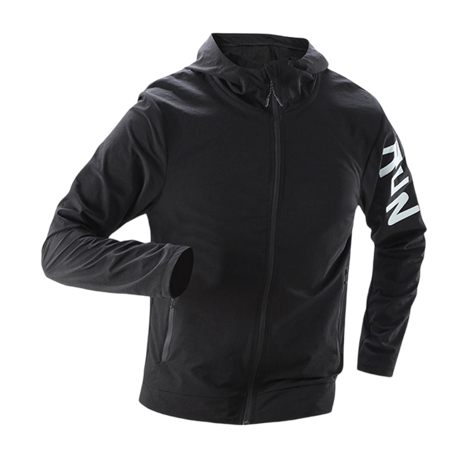 

Мужская одежда для бега Свободная Быстросохнущая одежда Тренировочная Велоспорт Спорт Фитнес L