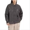 Nike Women's Zip-Up Long-Sleeve Woven Jacket Gray FD9929-261