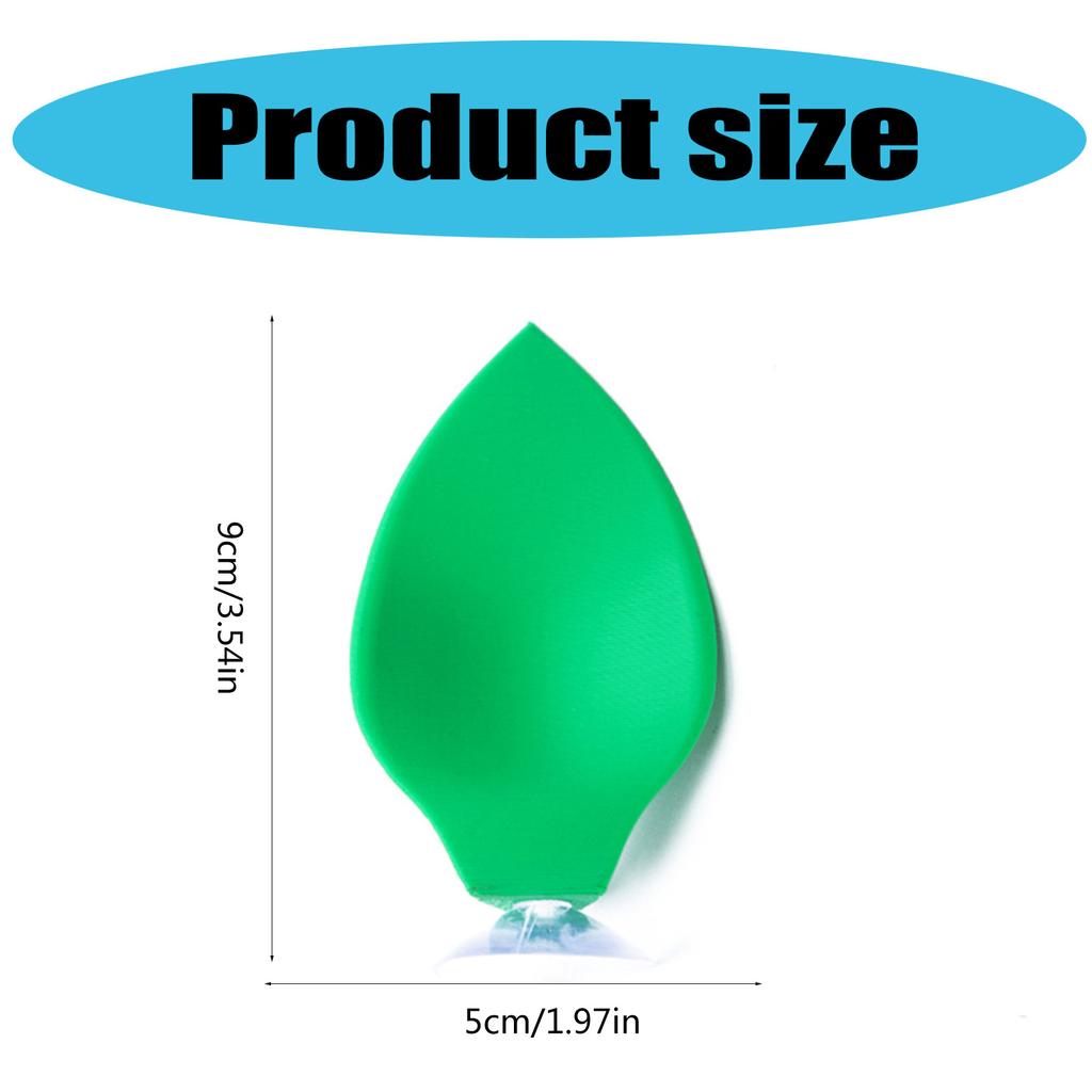 Betta Fish Hammock 3D Print Suction Cup Leaf Bed for Safe Underwater Fish Leaf Resting Bed Spawning Ground for Fishtanks