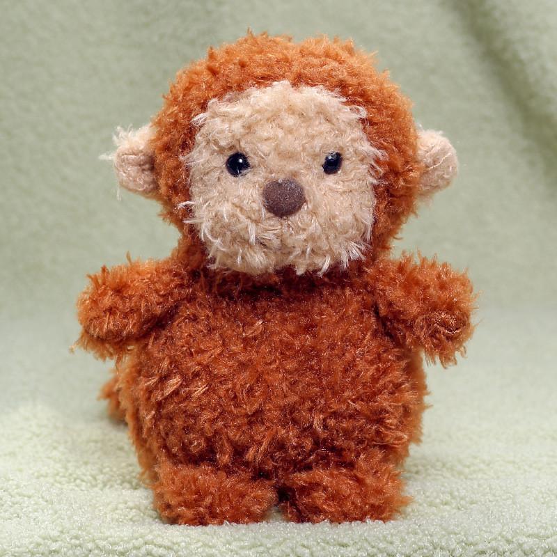 Cute Curly Unicorn Monkey Owl Penguin Pig Bear Animal Doll For Birthday Gift Girls And Kids