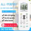 1000 in 1 Universal Wireless Remote Control K-1028E AC Digital LCD Remote Control White Remote Control