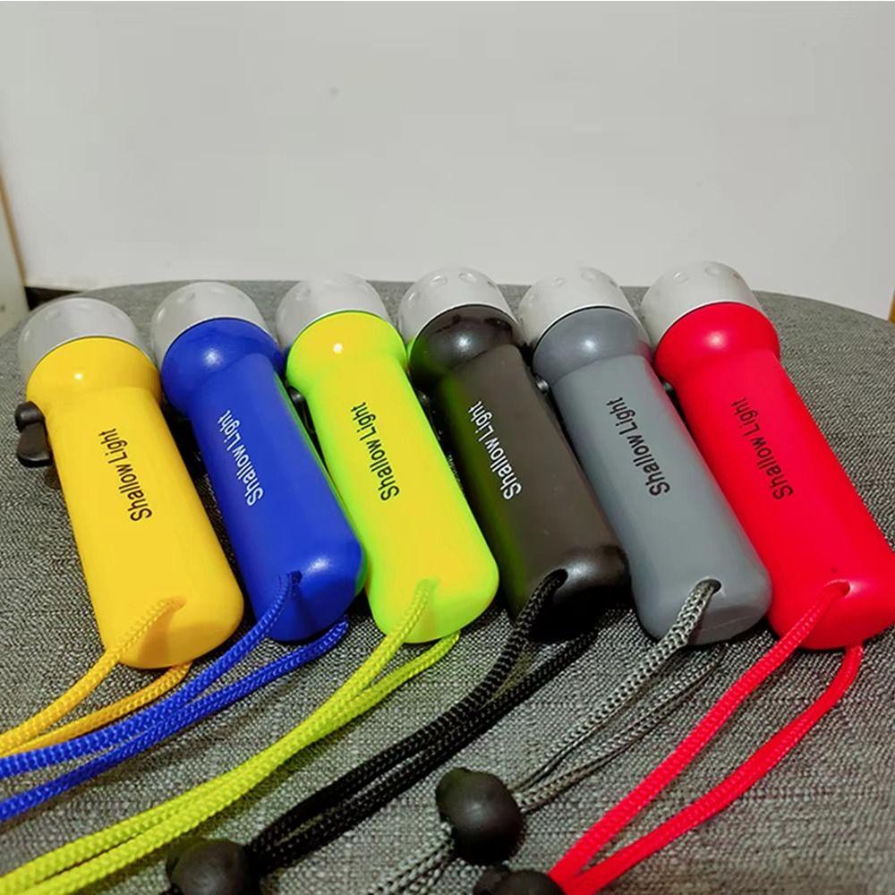 Magnetic Control LED Magnetic Flashlight Hole Diving Underwater Flashlight Diving Lamp  Emergency