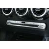 For Benz GLB - Aluminum Silver Central Console AC Switch Sticker Trim