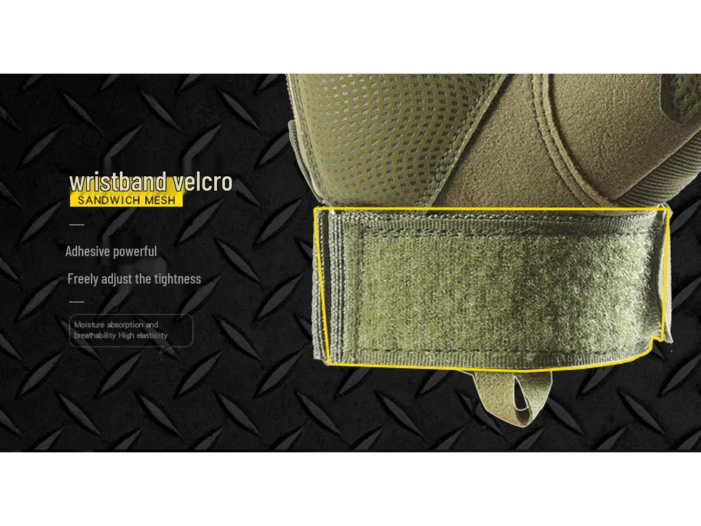 Pánské venkovní taktické rukavice Z902 s polovičními prsty pro cyklistiku, sport a vojenský výcvik