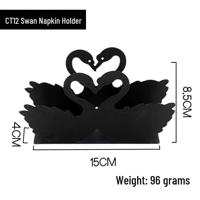Creative Cartoon Metal Napkin Holder for Restaurants, Coffee Shops, and Hotels
