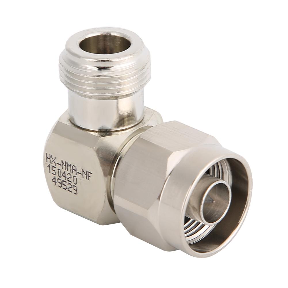 2pcs 50ohm N Male to N Female Right Angle Adapter Convertor N Connector