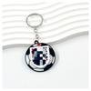 Chelsea AC Milan Barcelona Messi Real Madrid Ronaldo Football Keychain Turning Fan Pendant Blind Box Gift
