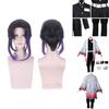 Demon Slayer Kimetsu No Yaiba Kochou Shinobu Cosplay Costume Robes For Enthusiasts