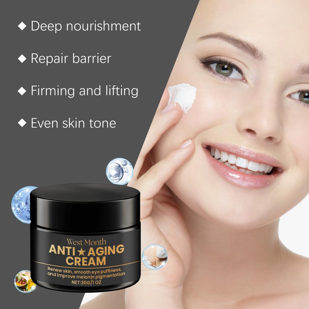 Deeply Hydrating West Month Moisturizing Cream For Nourishing Facial Skin Care