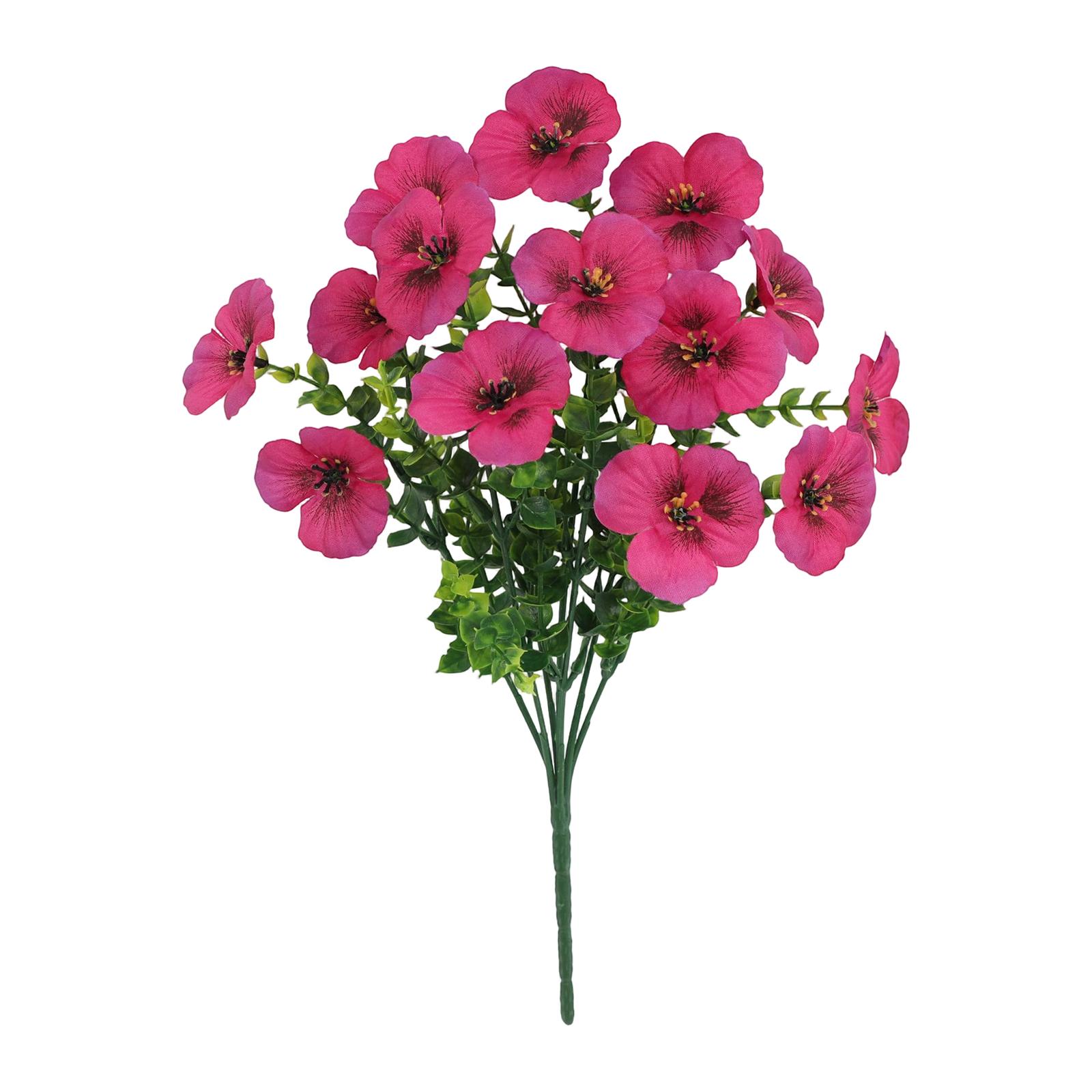 

3 шт. Имитация цветов, Рождественское украшение дома, Наружное украшение дома One Size