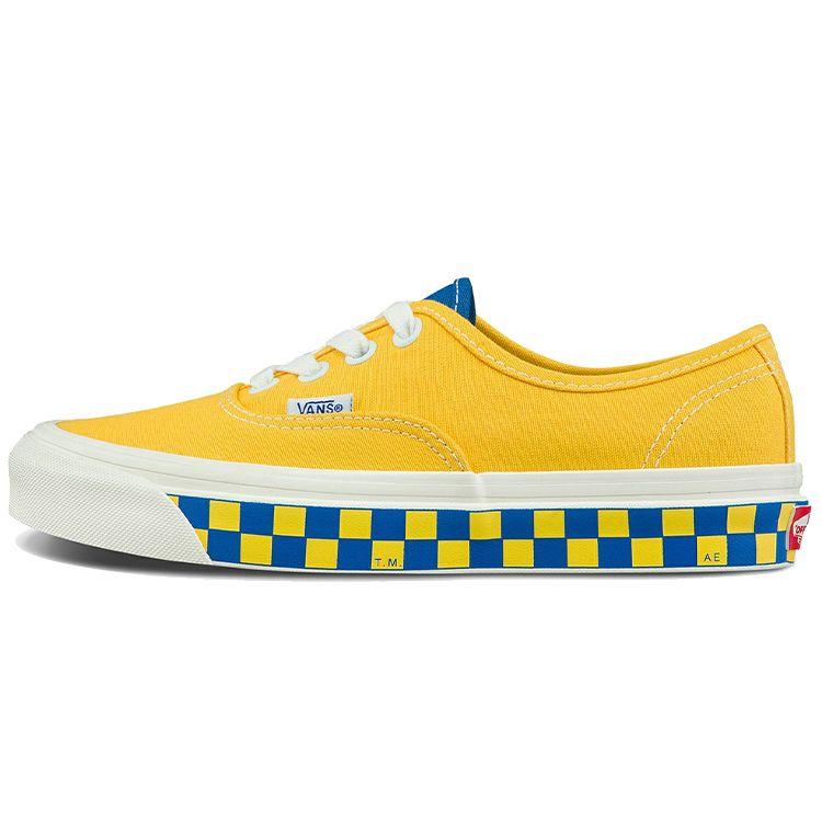 

Vans Style 44 Шахматная клетка Повседневные низкие кеды для скейтбординга Унисекс кроссовки Желтый VN0A54F241O 36