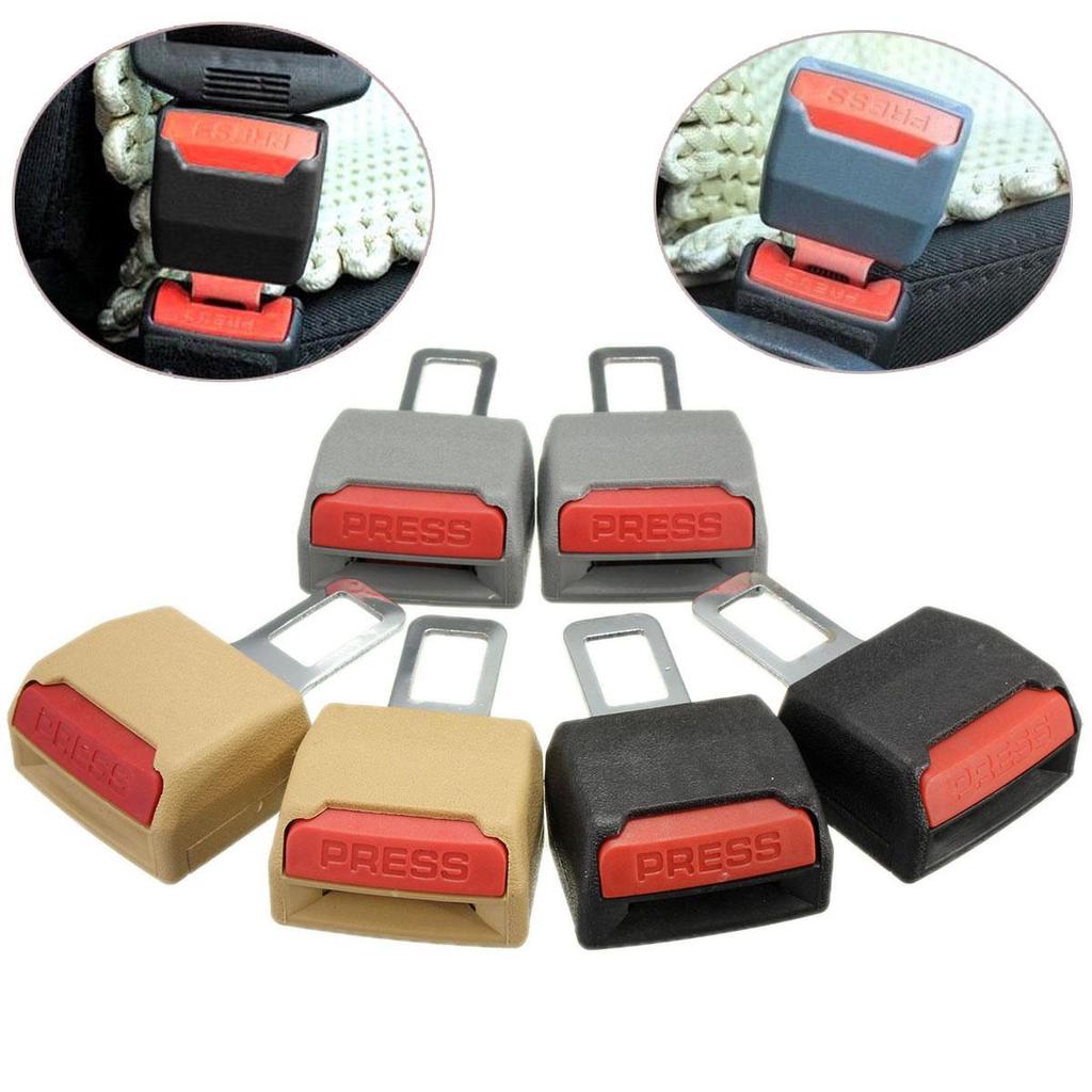 2X Universal Auto sicherheitsgurt klingel alarm stopper clip clamp Schwarz Gut 2X Universal Auto sicherheitsgurt klingel alarm stopper clip clamp Schwarz Gut