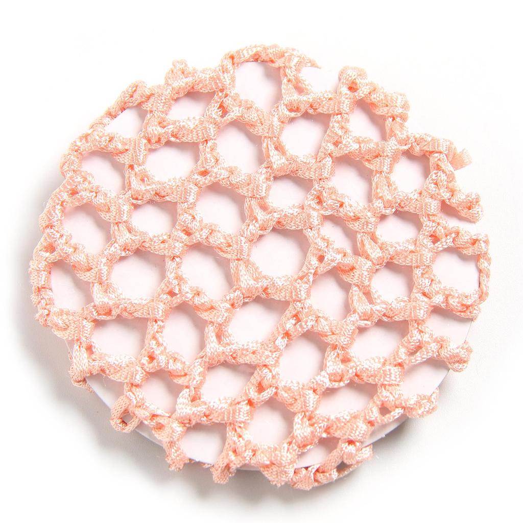 Professionelles geflochtenes Haarnetz für Krankenschwestern, Stewardessen und Tänzer – diamantenfreier Dutt-Kopfschmuck