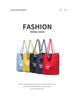 Korean-Style Canvas Shoulder Bag for Women - 2025 Summer Collection, Versatile & Spacious Tote