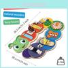 Wooden Caterpillar Montessori Busy Board Educational Toy With Unlocking Activities For Kids