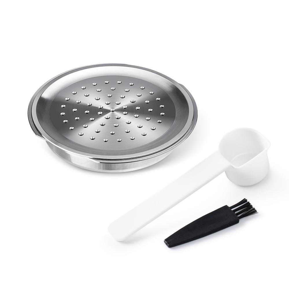 

for Senseo Coffee Capsule Stainless Steel Coffee Filter Pod Reusable Coffee Maker Filter Espresso Crema Maker