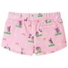 Children's Shorts with Light Pink Drawstring 92/104/116/128/140