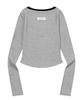 Mucent Binding Track Line V-Neck Ribbed Tee (3 Colors)