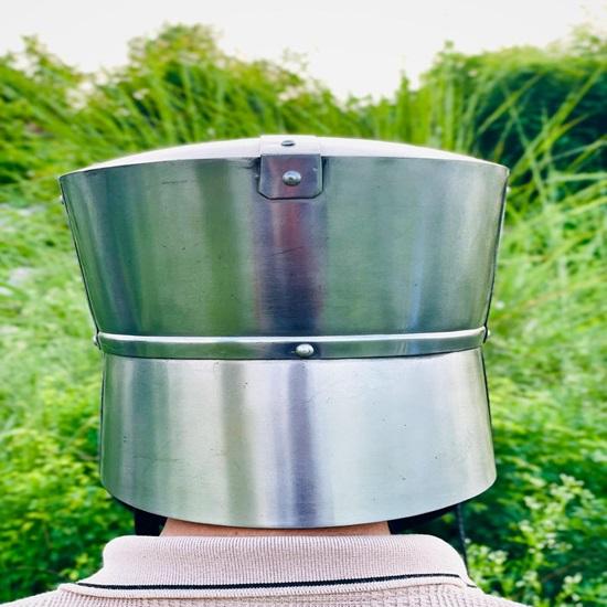 Solaire Crusader Helmet  Medieval Knight Great Helm Dark Souls Inspired Armor Helmet for Cosplay, LARP  Collectors  Best Gift For Him