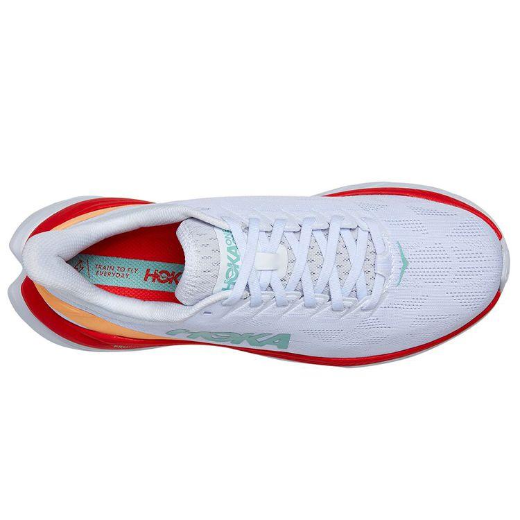 HOKA Mach 4 White Fiesta Men Sneakers 1113528-WFS